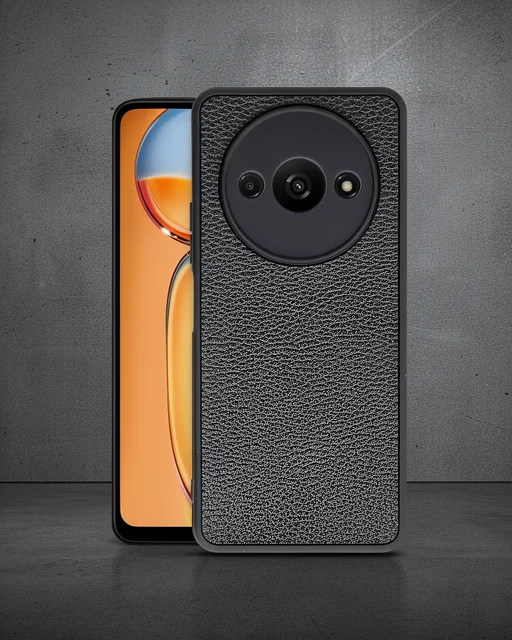 Xiaomi Redmi A3 4g Kılıf Aras Deri Kapak - Siyah
