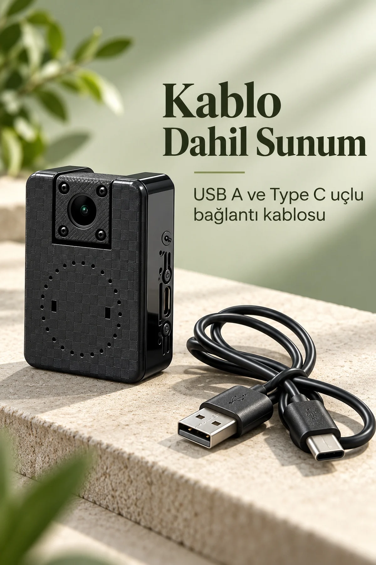 Mobil Uygulama Destekli WiFi Kamera Hareket Algılama Özellikli