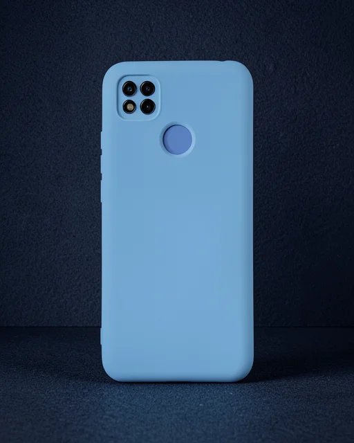 Xiaomi Redmi 9c Kılıf Nano İçi Kadife Silikon - Mavi