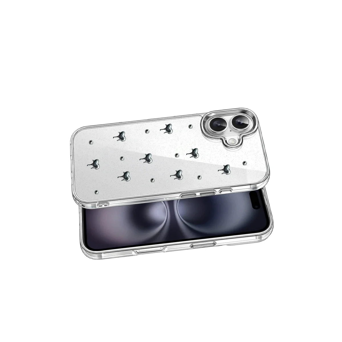 Apple iPhone 17 Fiyonk Desenli Kapak - Desen 1 görsel 3