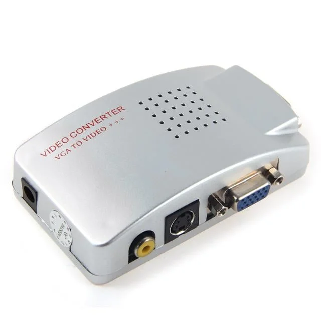 PM-983 VGA’dan BNC S-Video VGA’ya Görüntü Dönüştürücü 1080P Destekli görsel 2
