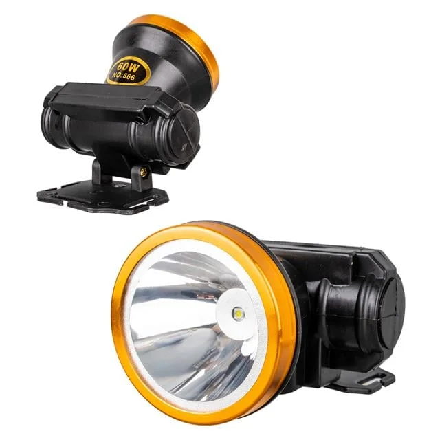 PM-4524 Power Ledli Su Geçirmez Şarjlı Balıkçı Kafa Feneri görsel 5