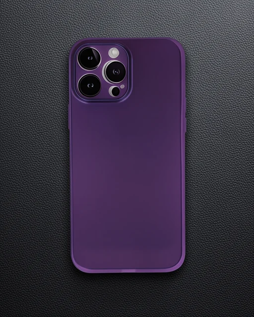 Apple İphone 14 Pro Kılıf Pp Ultra İnce Kapak - Mor
