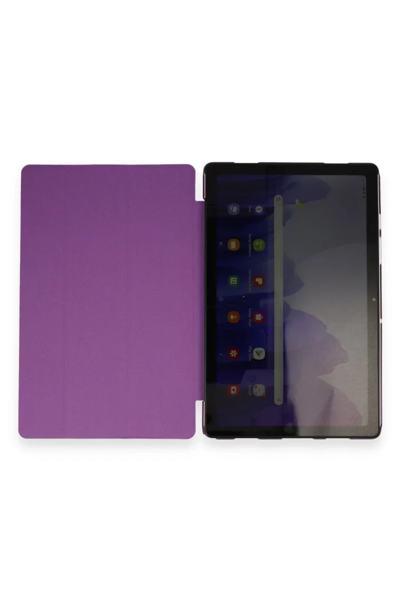 Apple iPad ni 3 Kılıf Tablet Smart Kılıf - Mor görsel 3