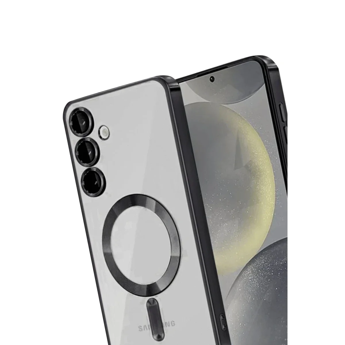 Samsung Galaxy A35 5G Kross Magneticsafe Kapak - Siyah görsel 3