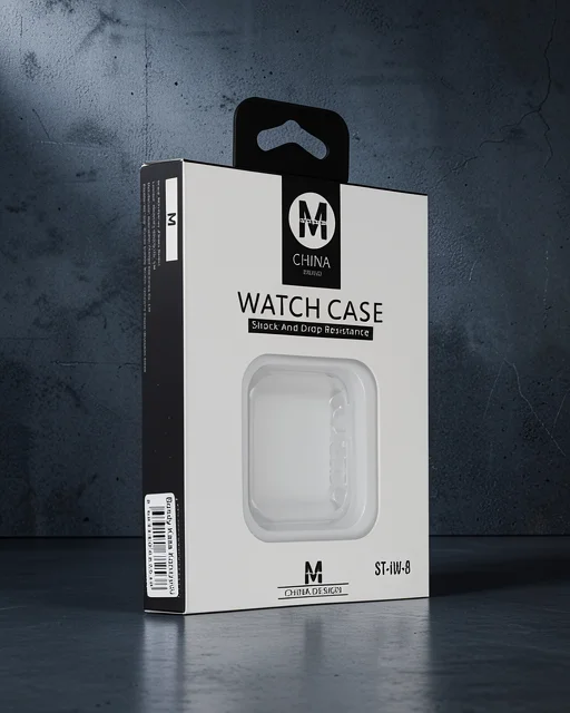 Apple Watch 45mm Bondy Kasa Koruyucu - Beyaz