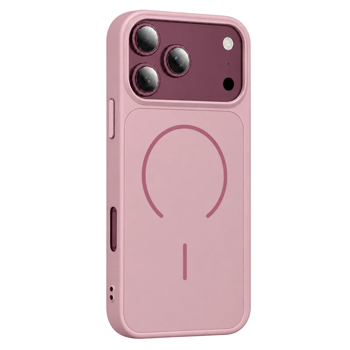 Apple iPhone 18 Pro Max Azus Magsafe Kapak - Pembe