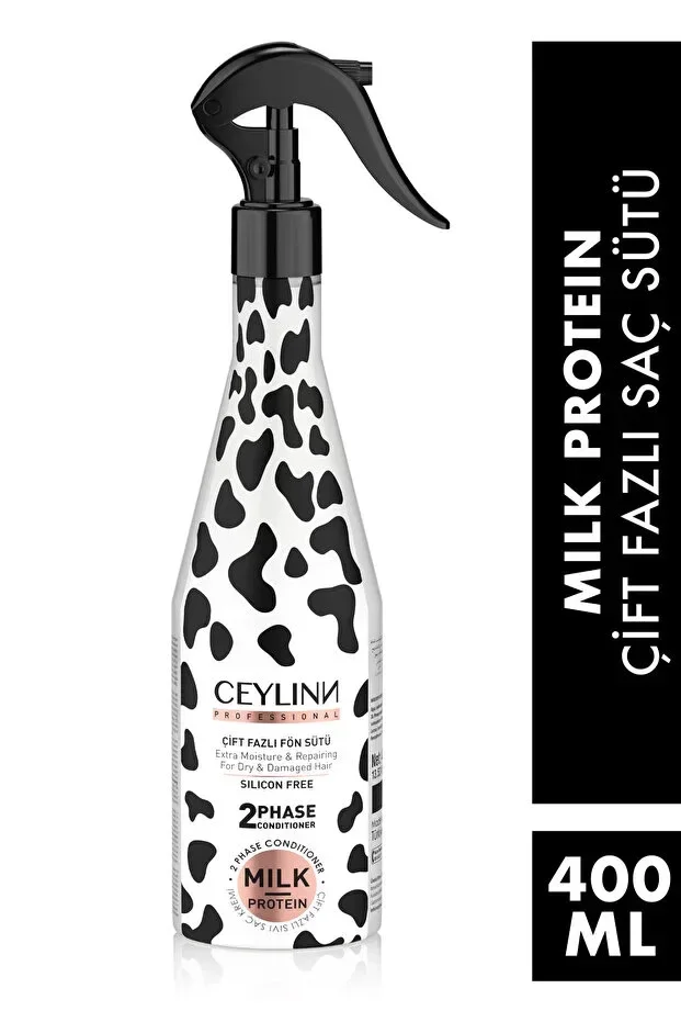 Ceylinn Milk Protein Çift Fazlı Fön Sütü 400 ml
