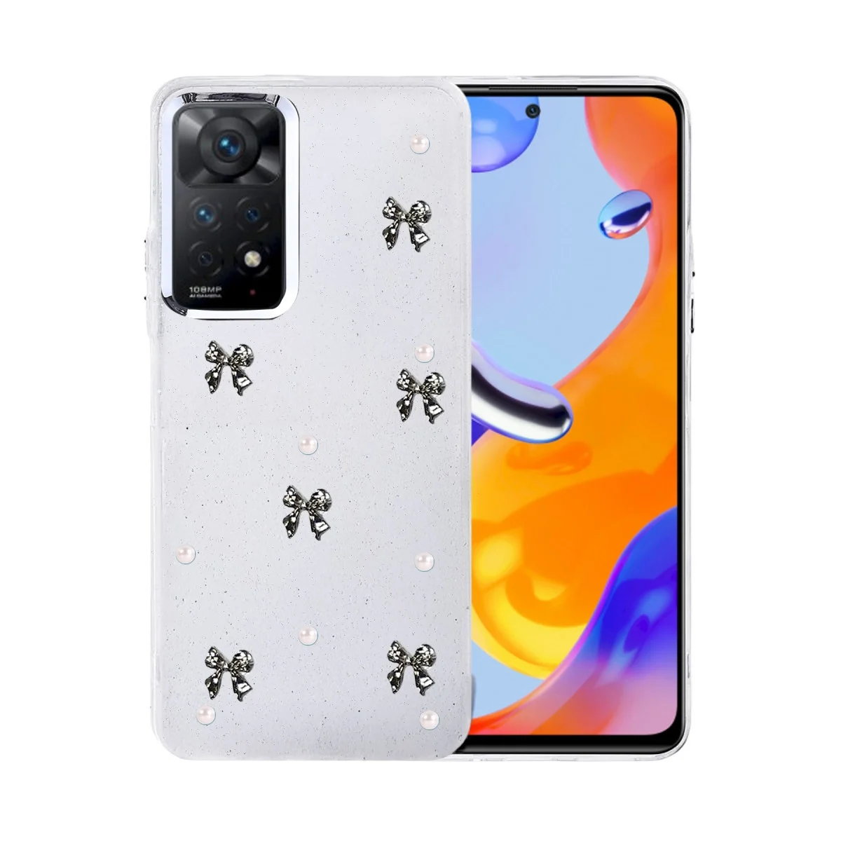 Xiao Red Note 11 Pro Fiyonk Desenli Kapak - Desen 8