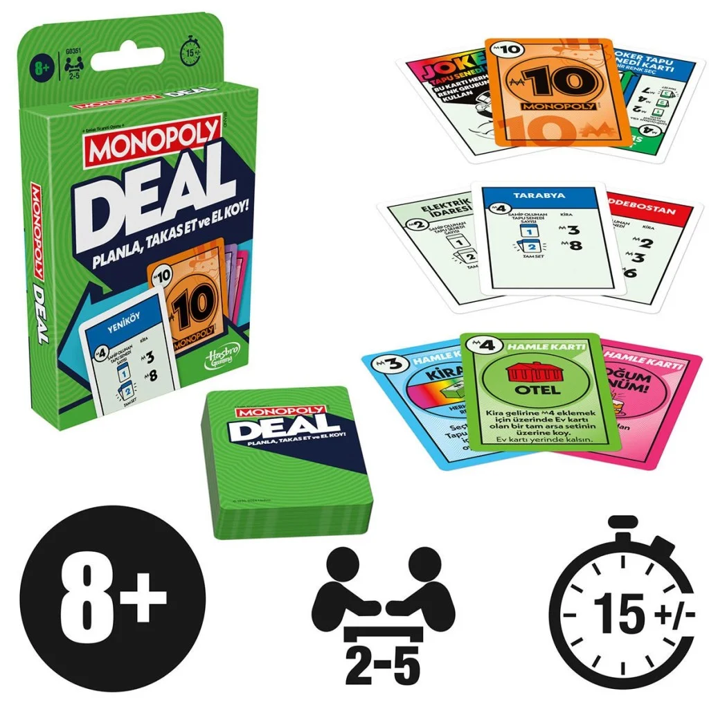 G0351 Monopoly Deal Kart Oyunu görsel 5