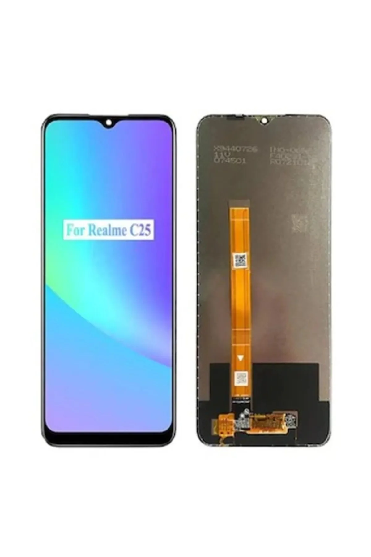 Realme C25 Ekran Dokunmatik (Siyah)