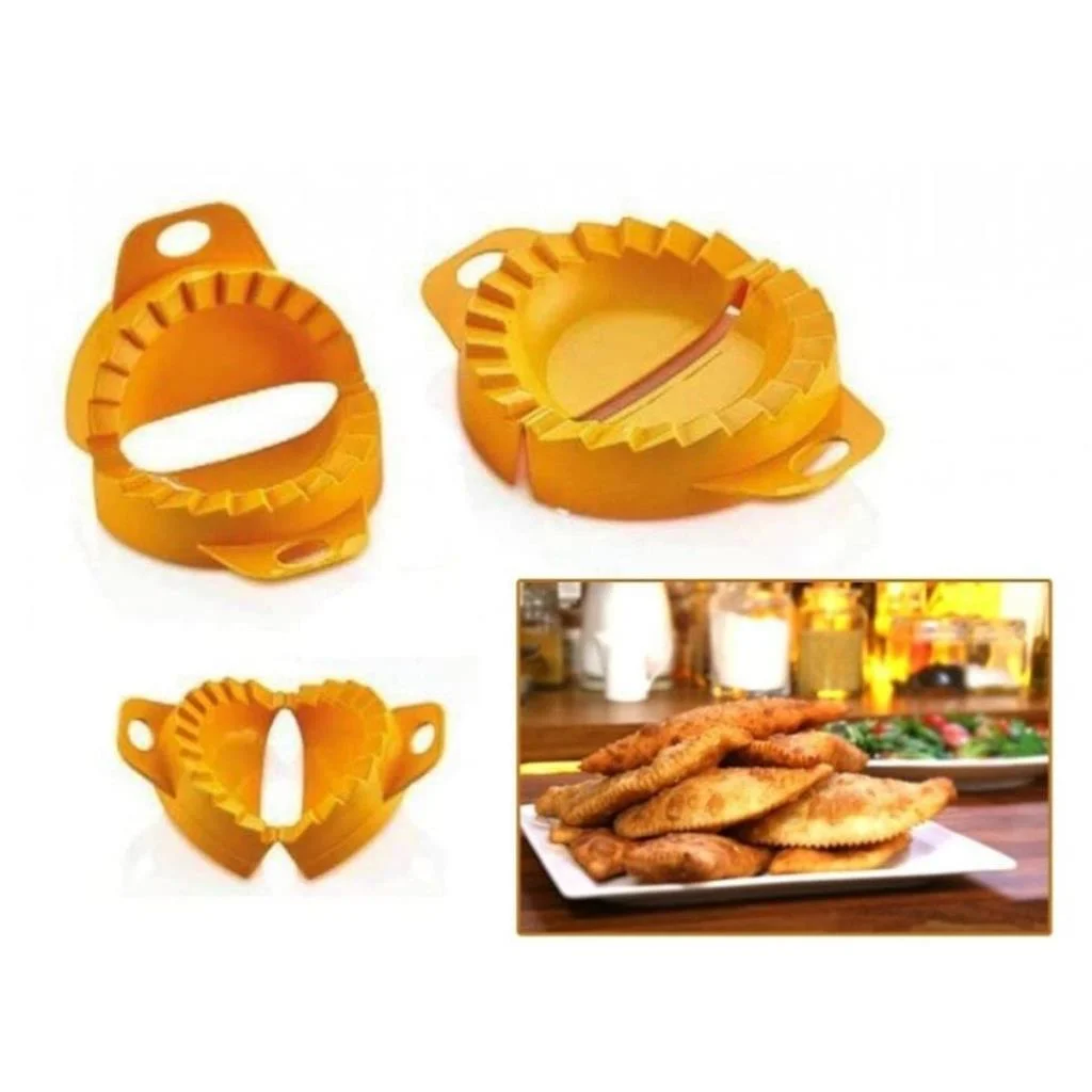 3lü Çiğ börek kurabiye Hamur İşi Ravioli Kesme Kalıbı Aparatı görsel 2