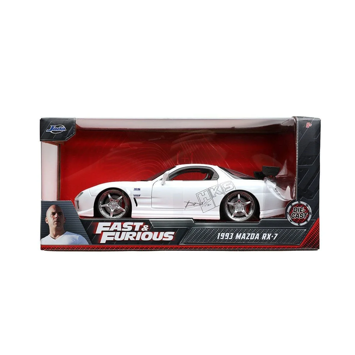 253203065 Jada Fast Furious 1993 Mazda RX-7 1 24