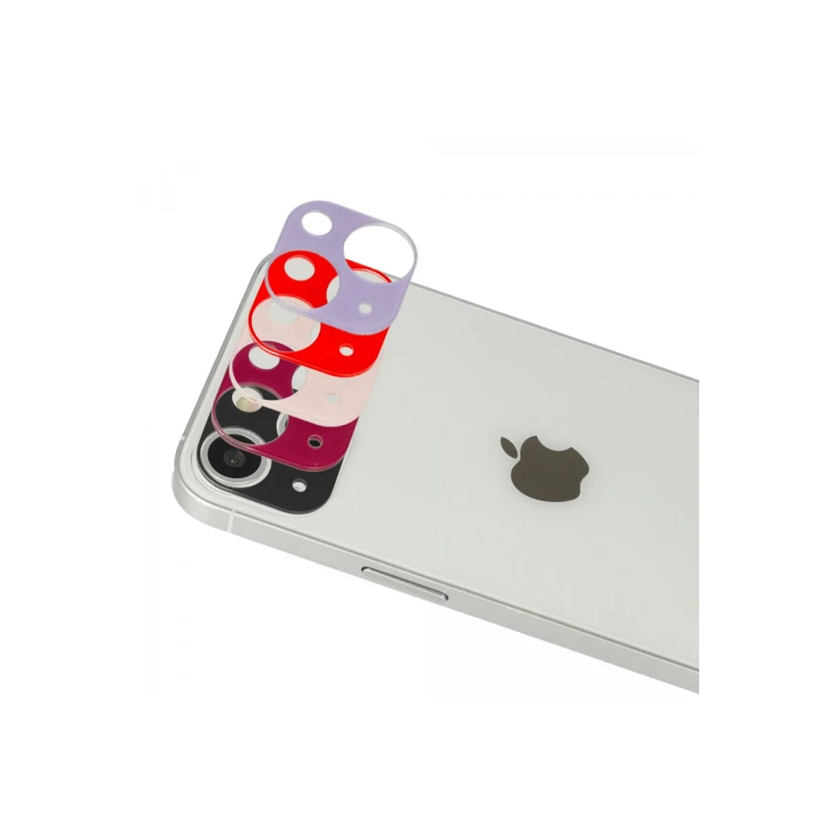 Apple İphone 13 Rainbow Kamera Lens Koruma Cam - Rose Gold görsel 2