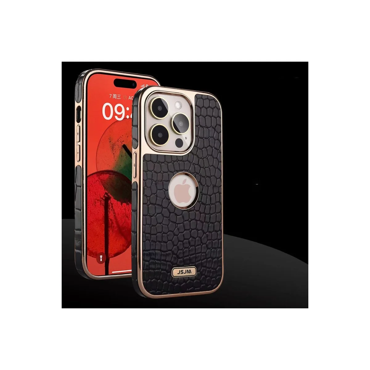 Apple İphone 14 Pro Kılıf Snake Kapak - Koyu Yeşil görsel 4