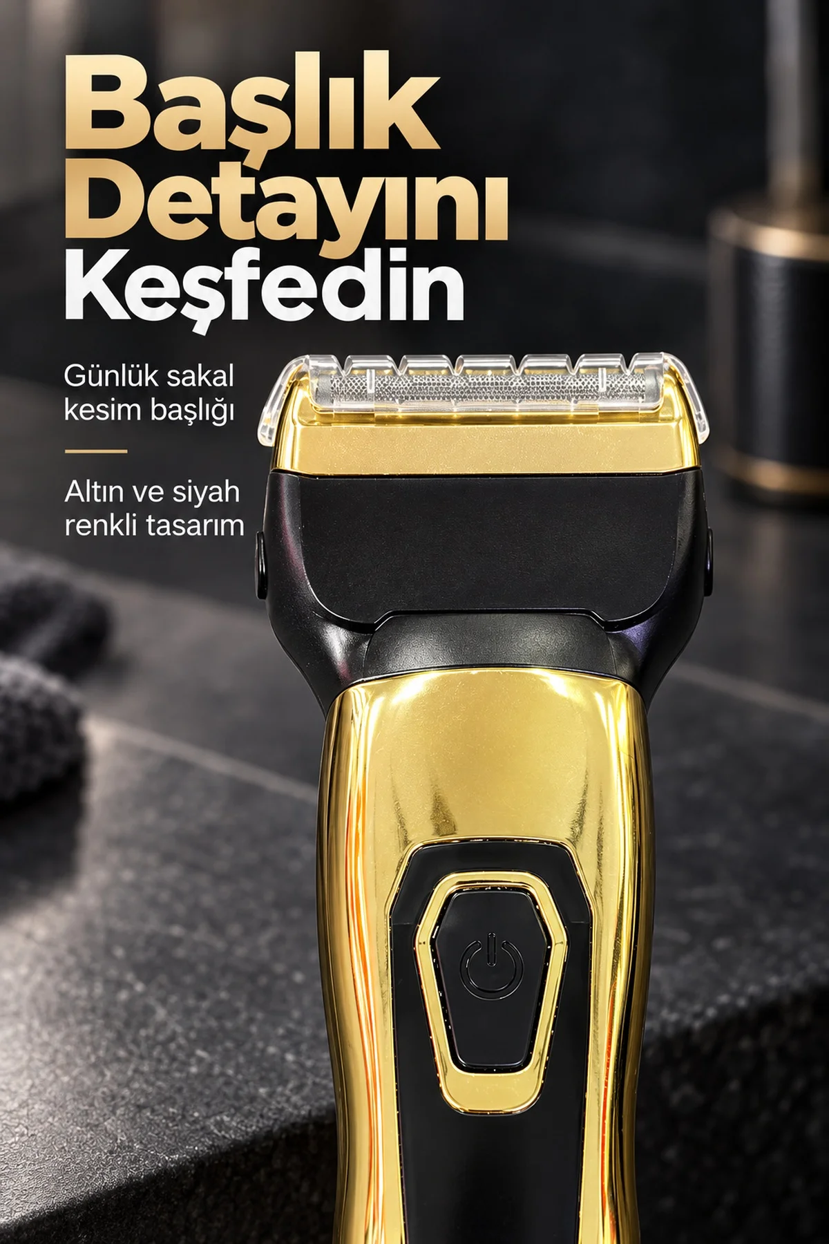 Sakal Tıraş Makinesi Günlük Sakal Kesim Başlıklı görsel 3