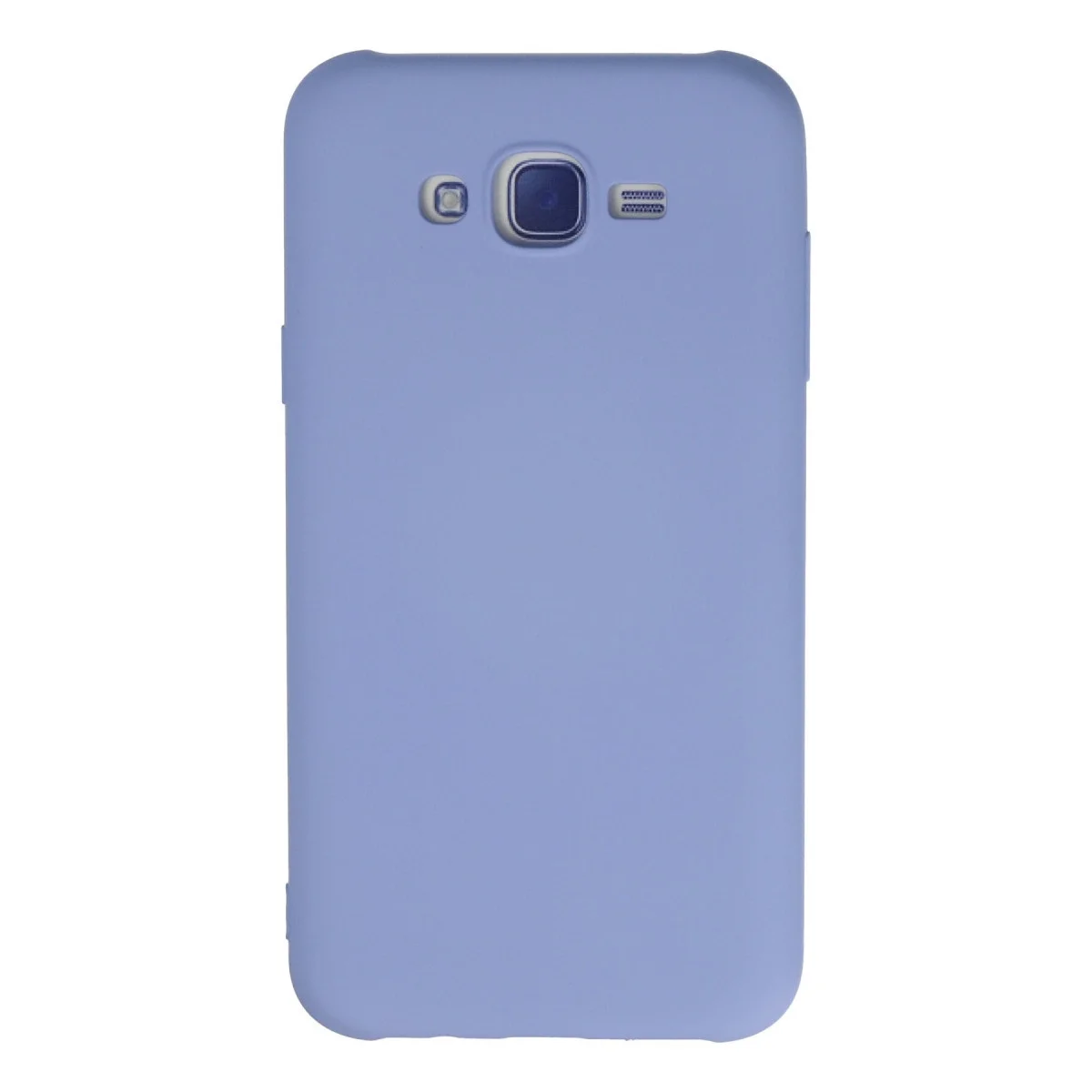 Samsung Galaxy J7 Kılıf Nano İçi Kadife Silikon - Lila