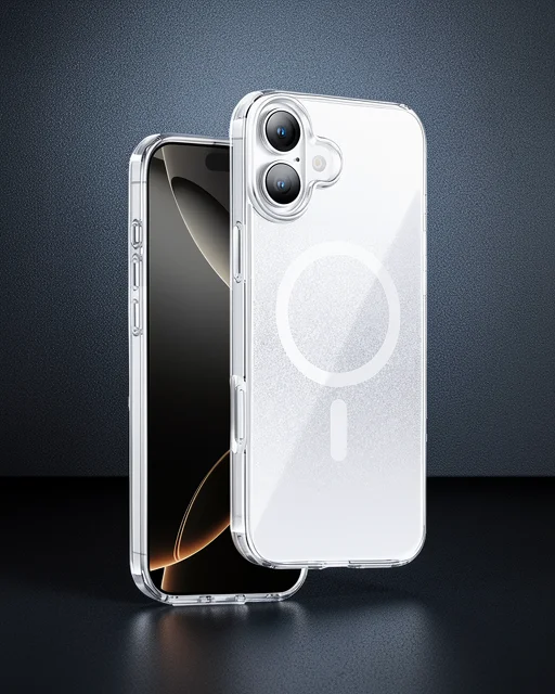 Onegif Apple İphone 16 Sora Simli Magsafe Kapak - Beyaz
