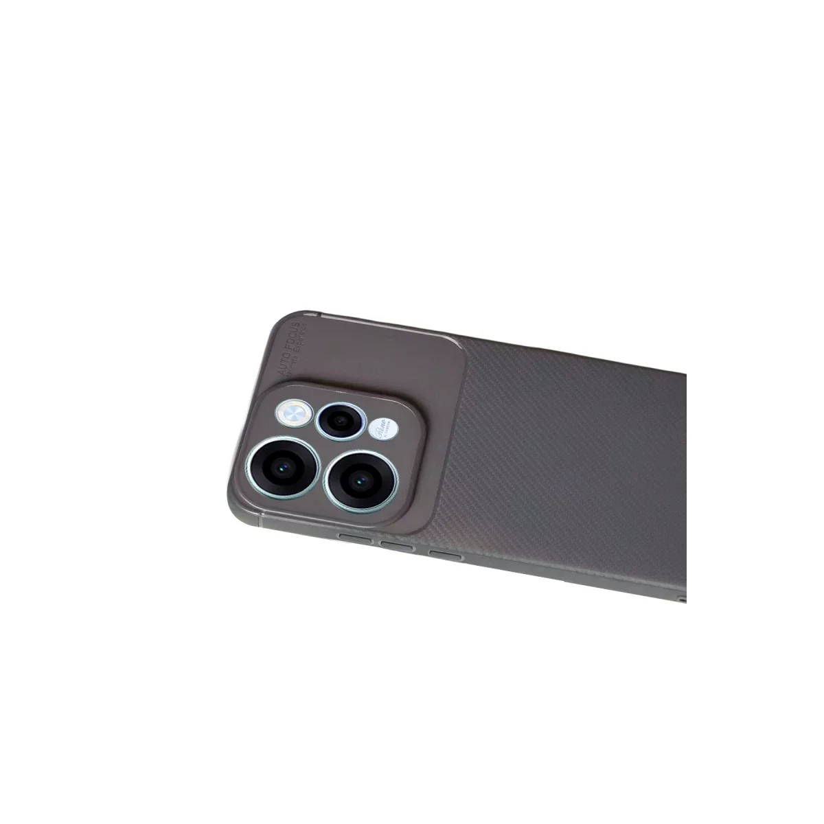 Oppo Reno 15 Auto Focus Karbon Kapak - Gri görsel 2