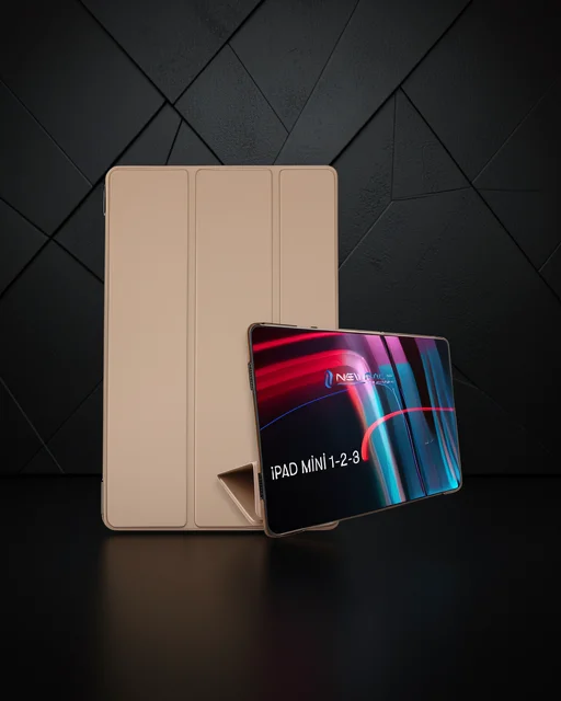 Apple İpad Mini 3 Kılıf Tablet Smart Kılıf - Rose Gold
