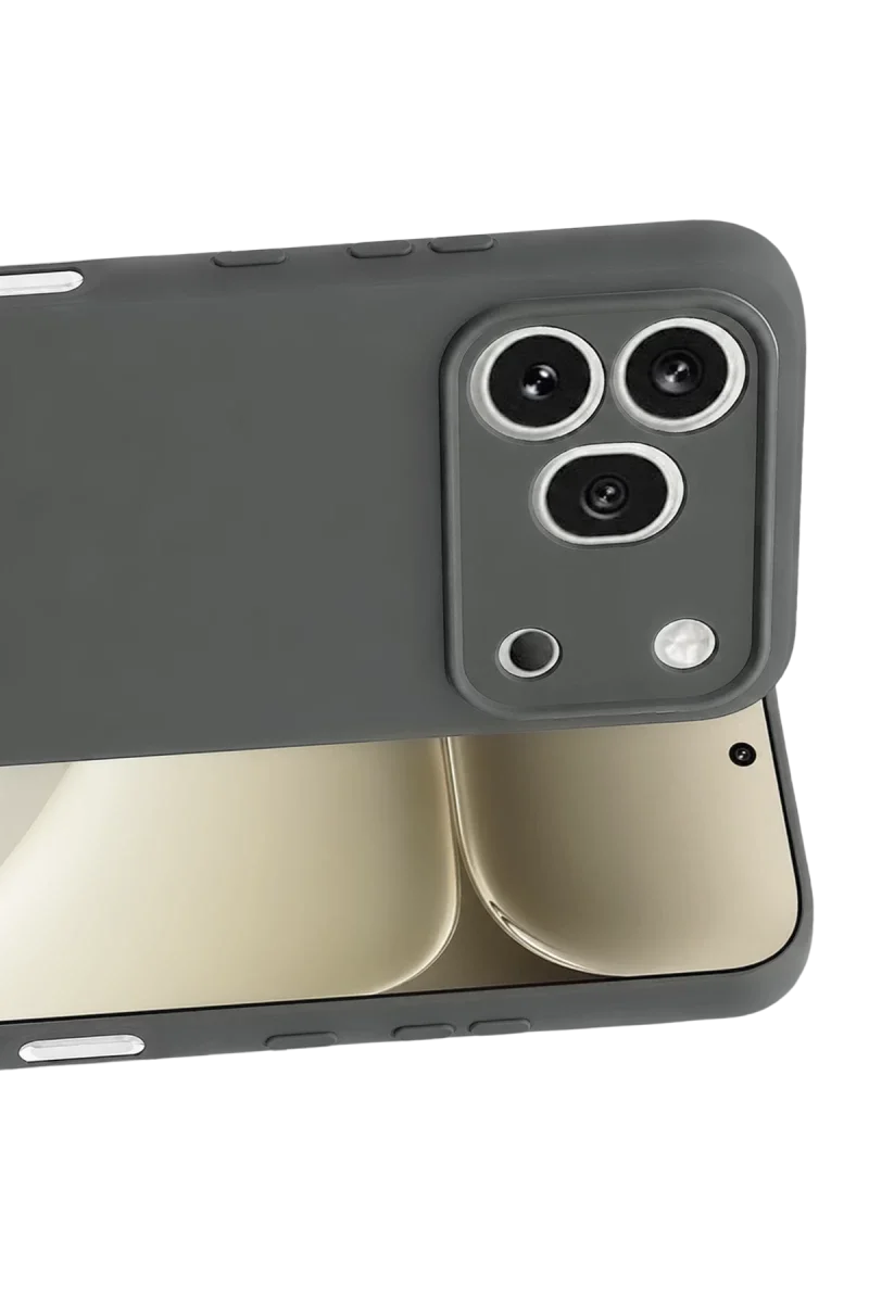 Huawei Honor 600 Pro First Silikon - Gri görsel 2