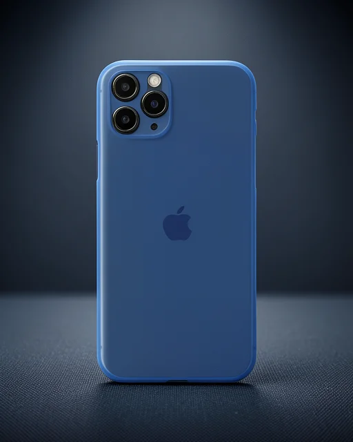 Apple İphone 11 Pro Max Kılıf Pp Ultra İnce Kapak - Mavi