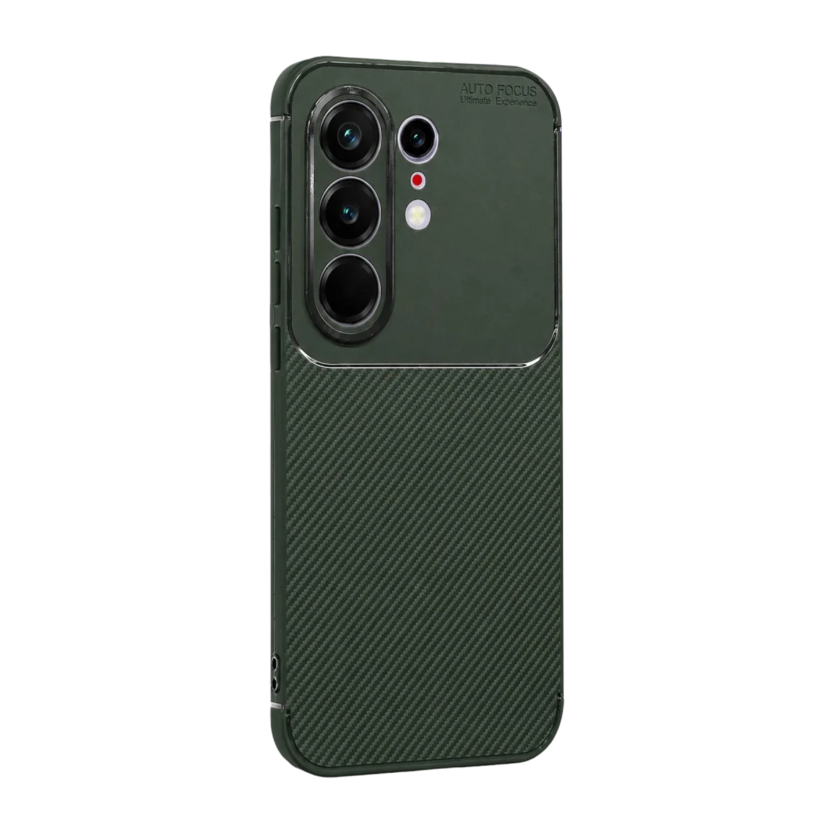 Tecno Camon 50 Pro 5g Auto Focus Karbon Kapak - Koyu Yeşil görsel 3