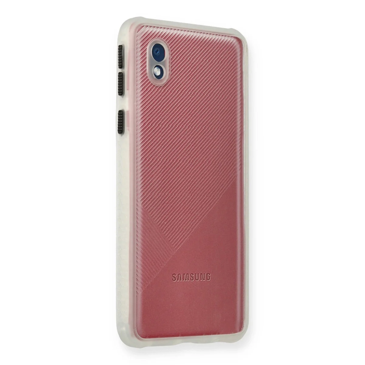 Samsung Galaxy A01 Core Kılıf Miami Şeffaf Silikon - Şeffaf görsel 2