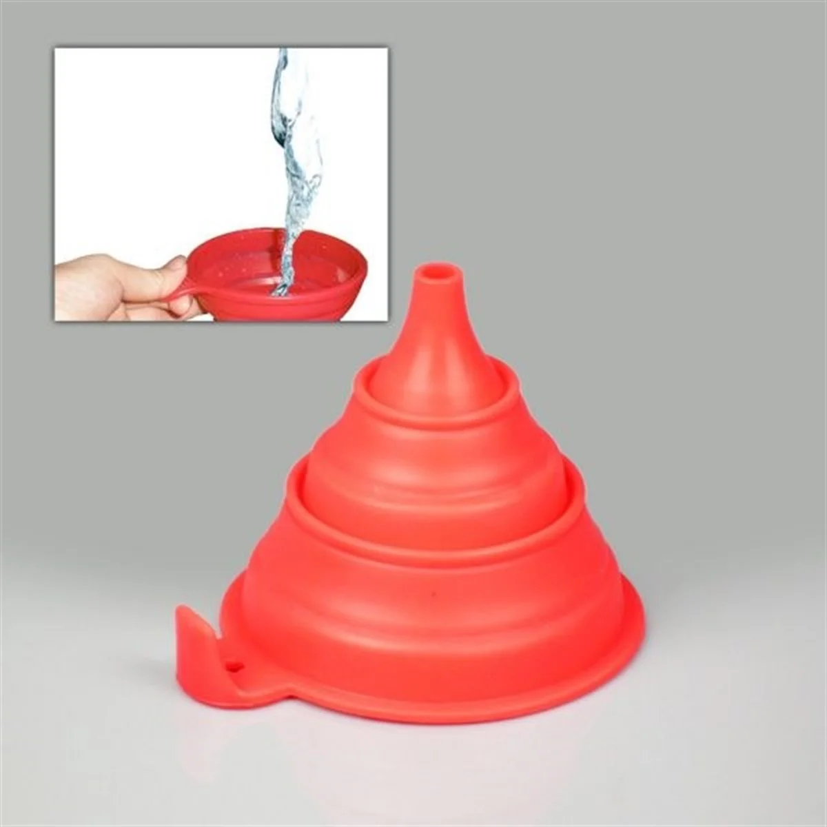 Silicone Folding Funnel Katlanır Huni