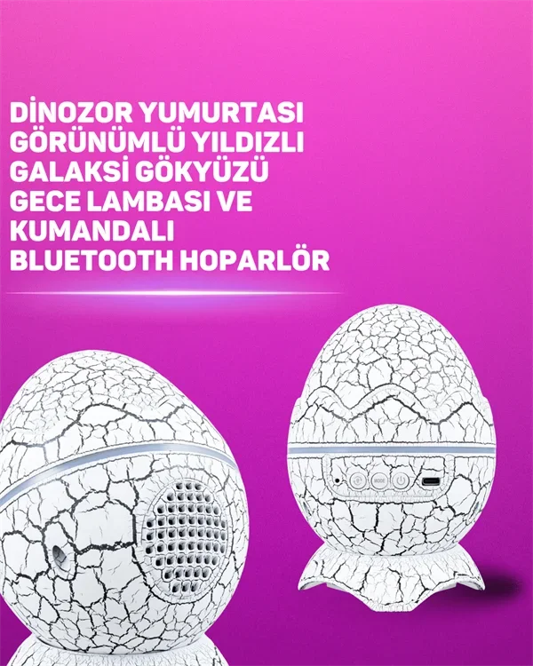 Bluetooth Hoparlör Özellikli 7 Renkli Gece Aydınlatması görsel 2