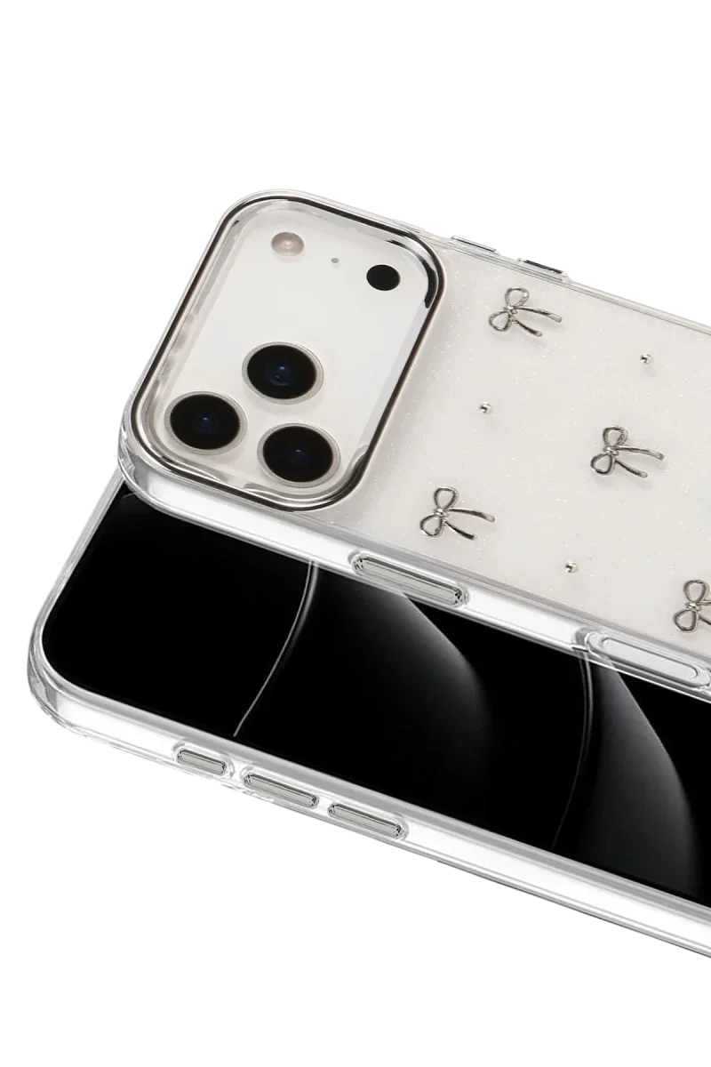 Apple iPhone 17 Pro Max Fiyonk Desenli Kapak - Desen 5 görsel 2