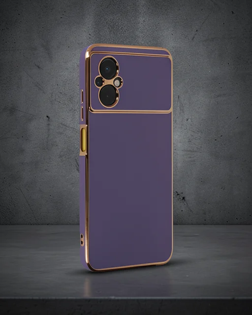 Xiaomi Poco M5 Kılıf Volet Silikon - Mor