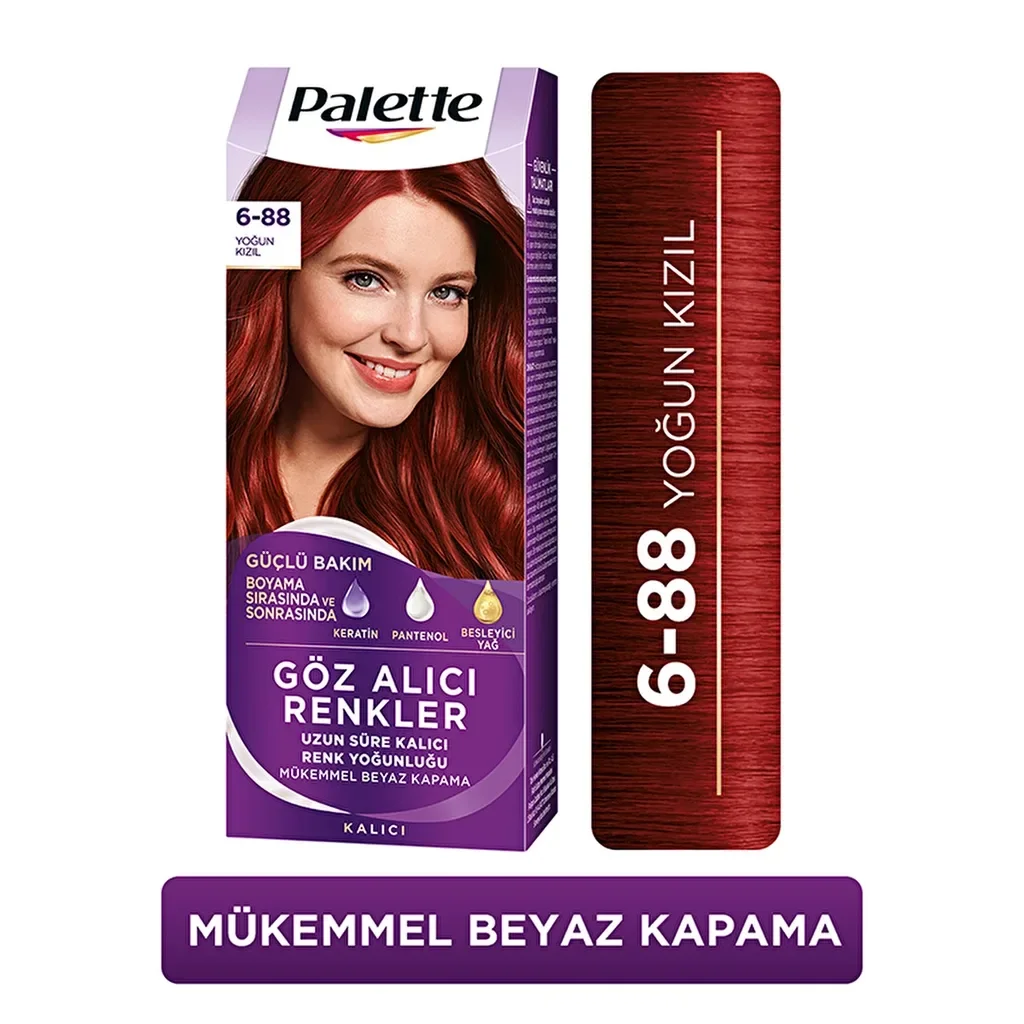 Göz Alıcı Renkler Saç Boyası - 6-88 Yoğun Kizil