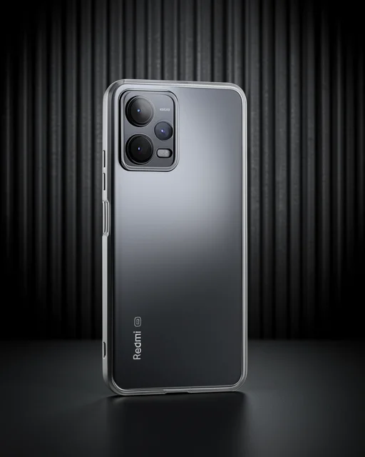 Xiaomi Redmi Note 12 5g Kılıf Razer Lensli Silikon - Siyah