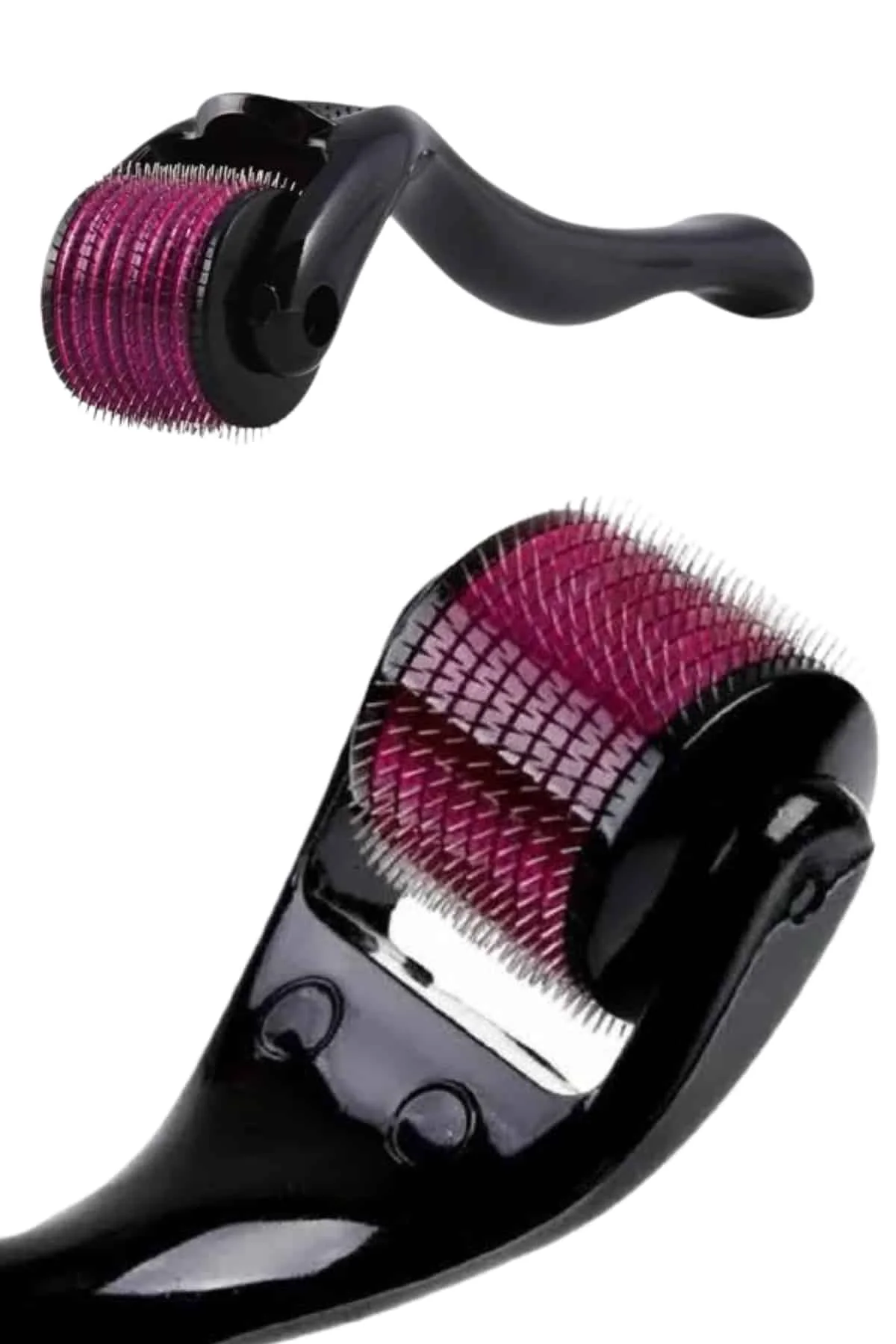 Derma Roller Titanyum Uçlu 540 İğneli 1 Mm Saç Sakal Çıkarma Ve Cilt Bakım Masaj Aleti görsel 3