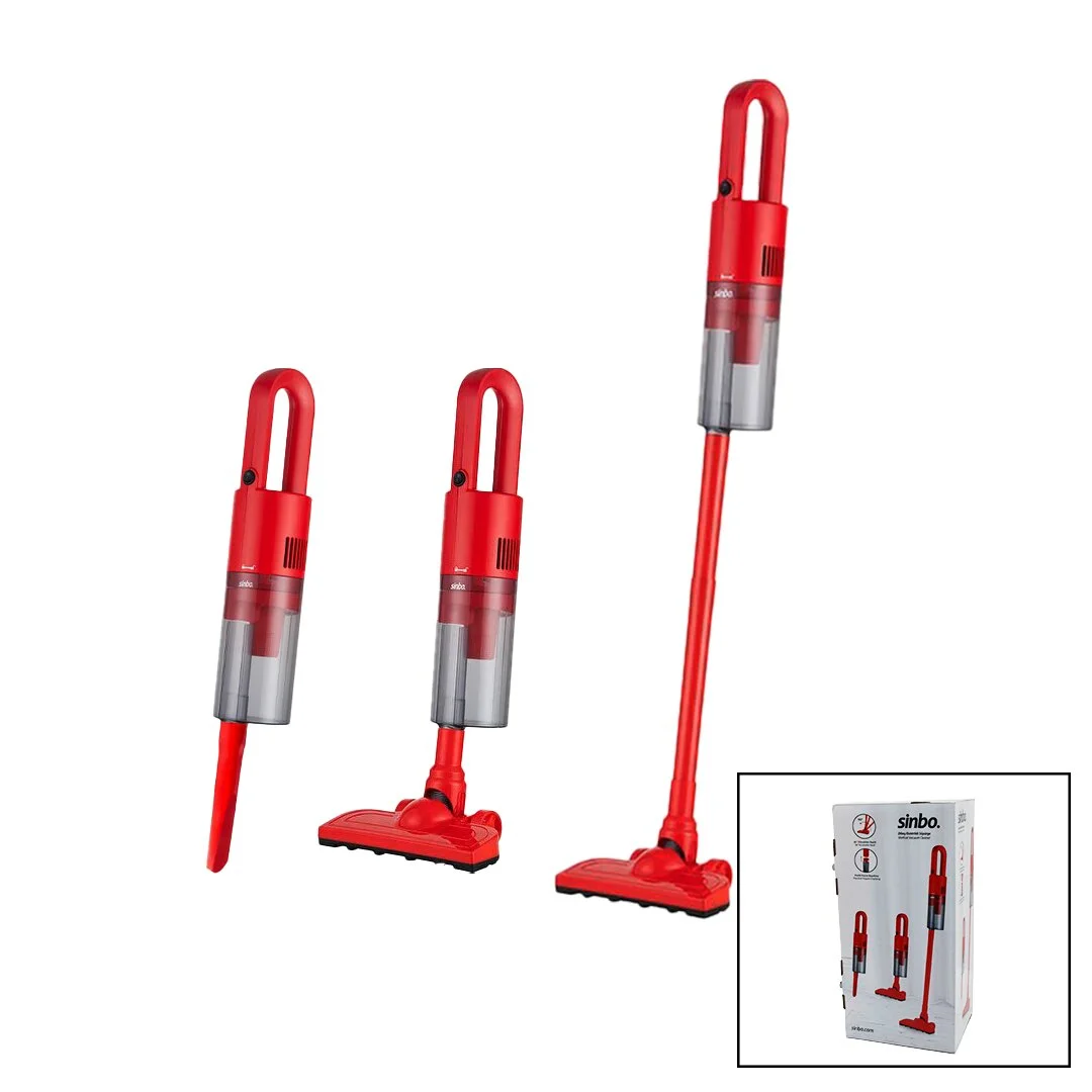 Dikey Elektrikli Süpürge 500W 90 Derece Başlık - 1.5LT Toz Hazne - Çift Filtre - 5MT Kablo SVC-8616