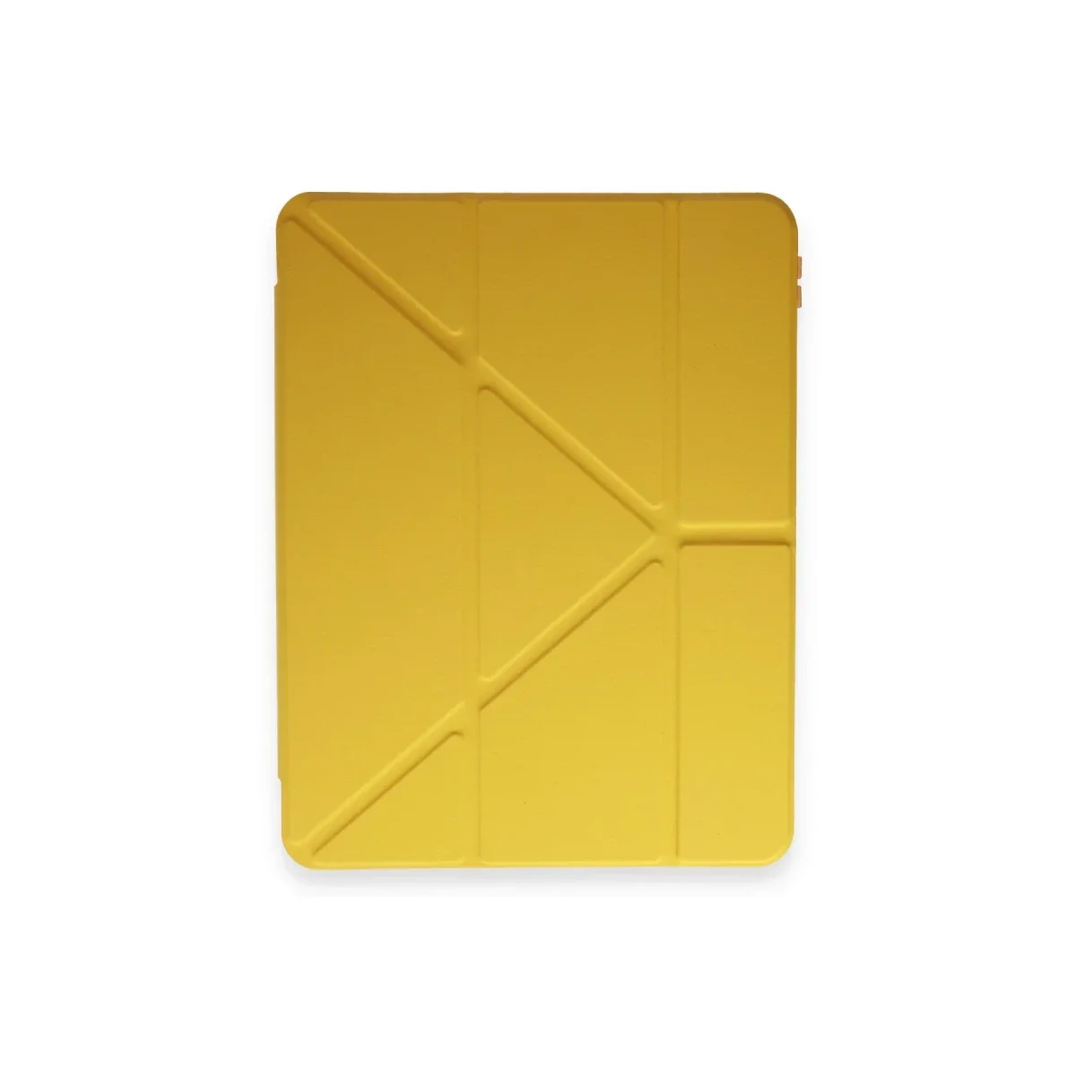 Apple iPad Pro 11 (2018) Kılıf Kalemlikli Mars Tablet Kılıfı - Açık Sarı görsel 2