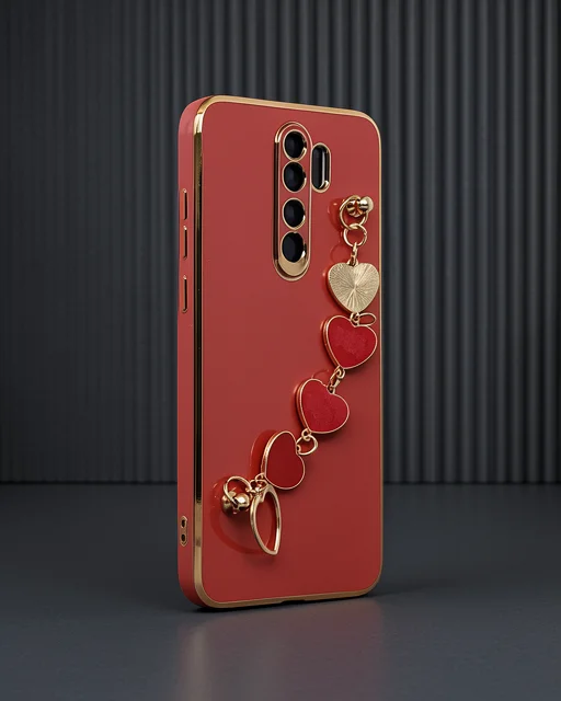 Xiaomi Redmi Note 8 Pro Kılıf Esila Silikon - Kırmızı