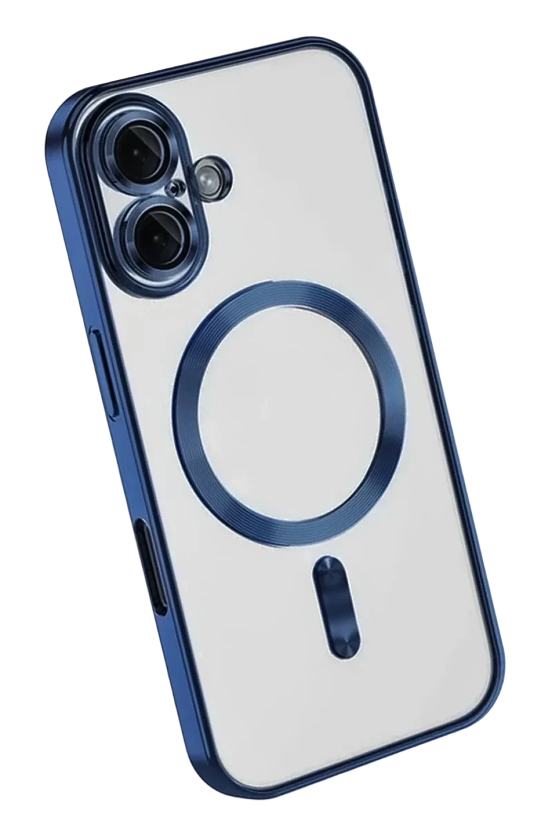Apple iPhone 16 Kılıf Kross Magneticsafe Kapak - Lacivert görsel 2
