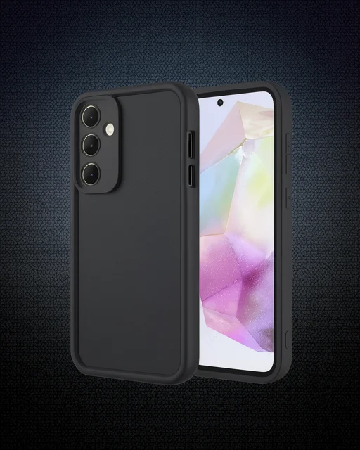 Samsung Galaxy A36 Kılıf Viera Silikon - Siyah