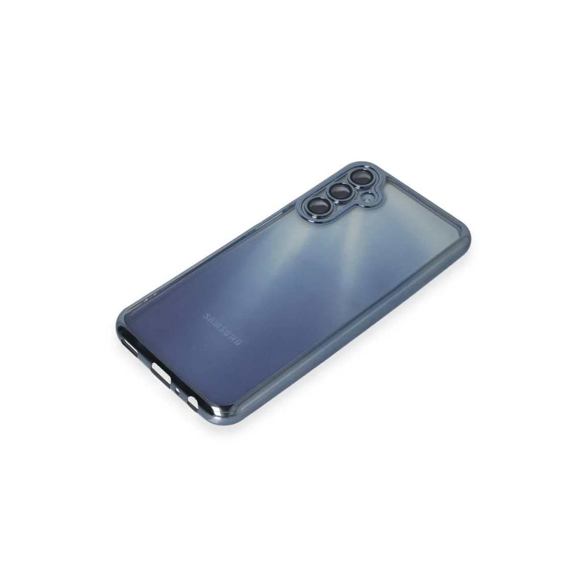 Samsung Galaxy A15 4g Kılıf Razer Lensli Silikon - Açık Mavi görsel 4