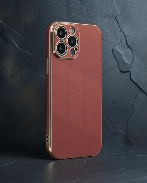 Apple İphone 13 Pro Max Kılıf Volet Silikon - Kırmızı