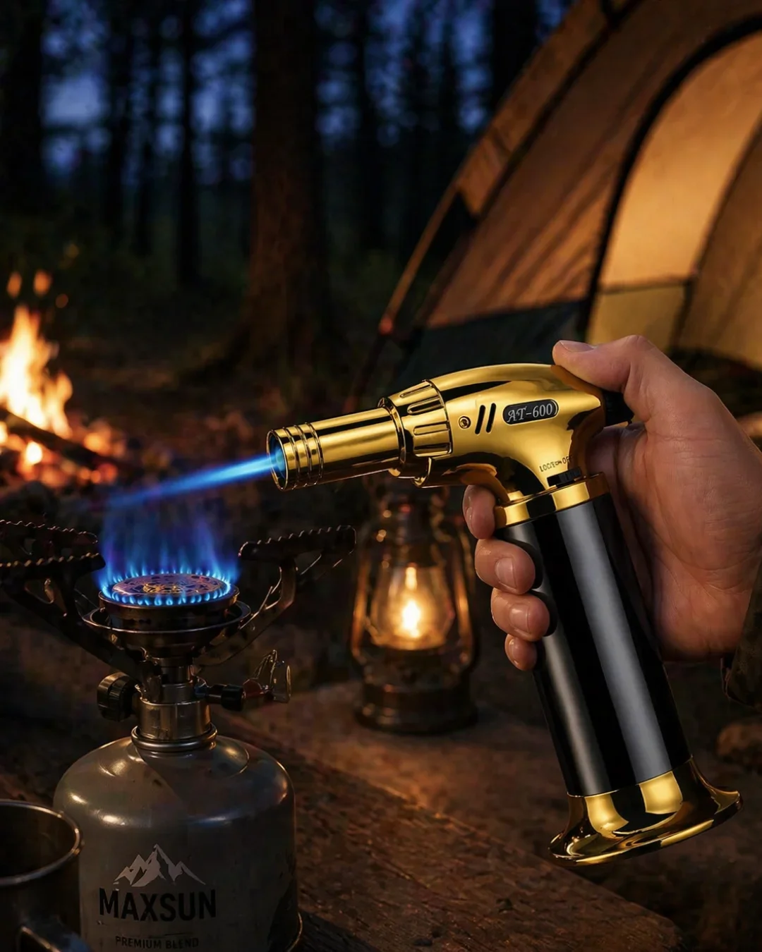 Doldurulabilir Pürmüz Çakmak Alev Ayarlı Mutfak Barbekü Torch