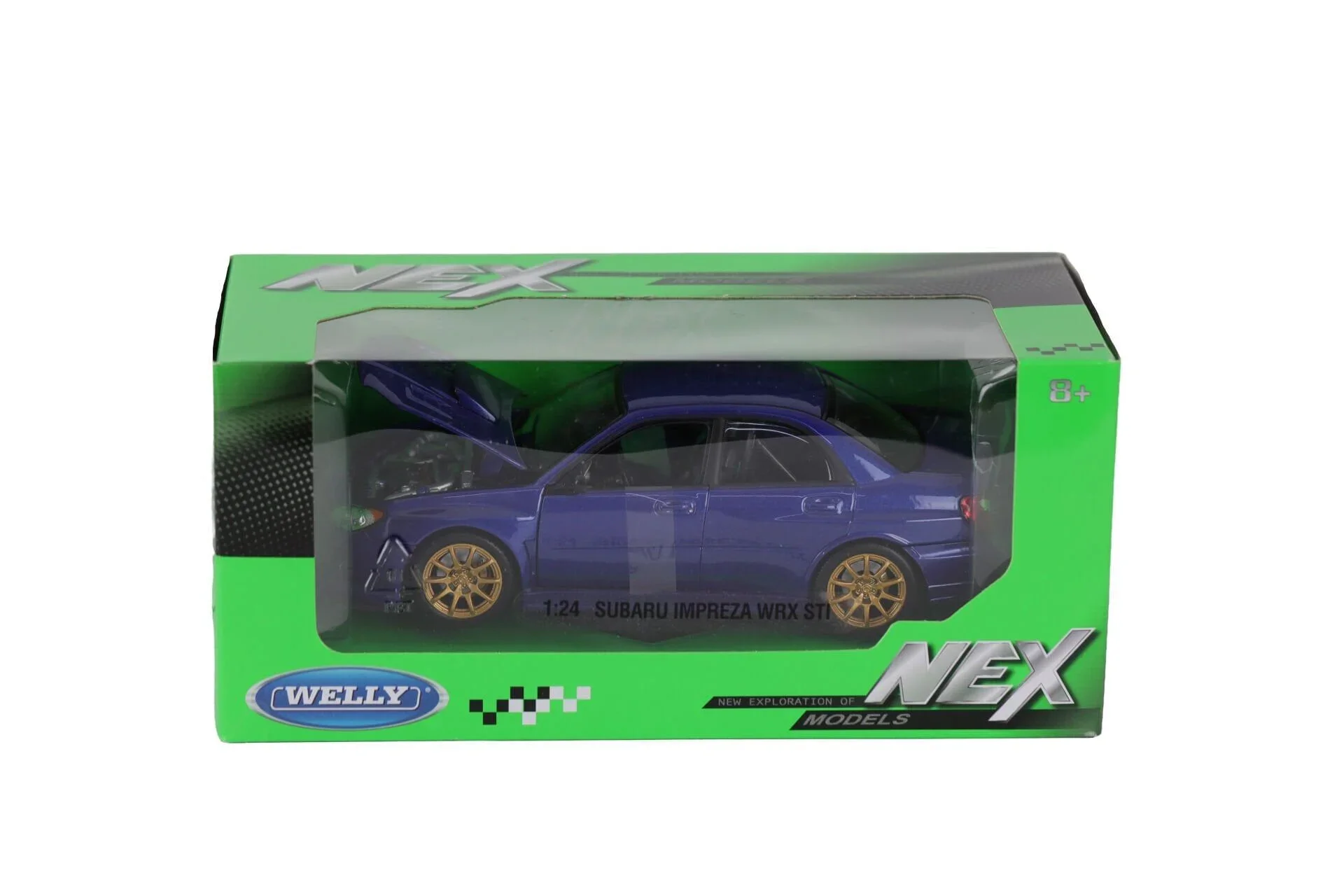 22487 Welly 1 24 Dıecast Subaru Impreza P görsel 2