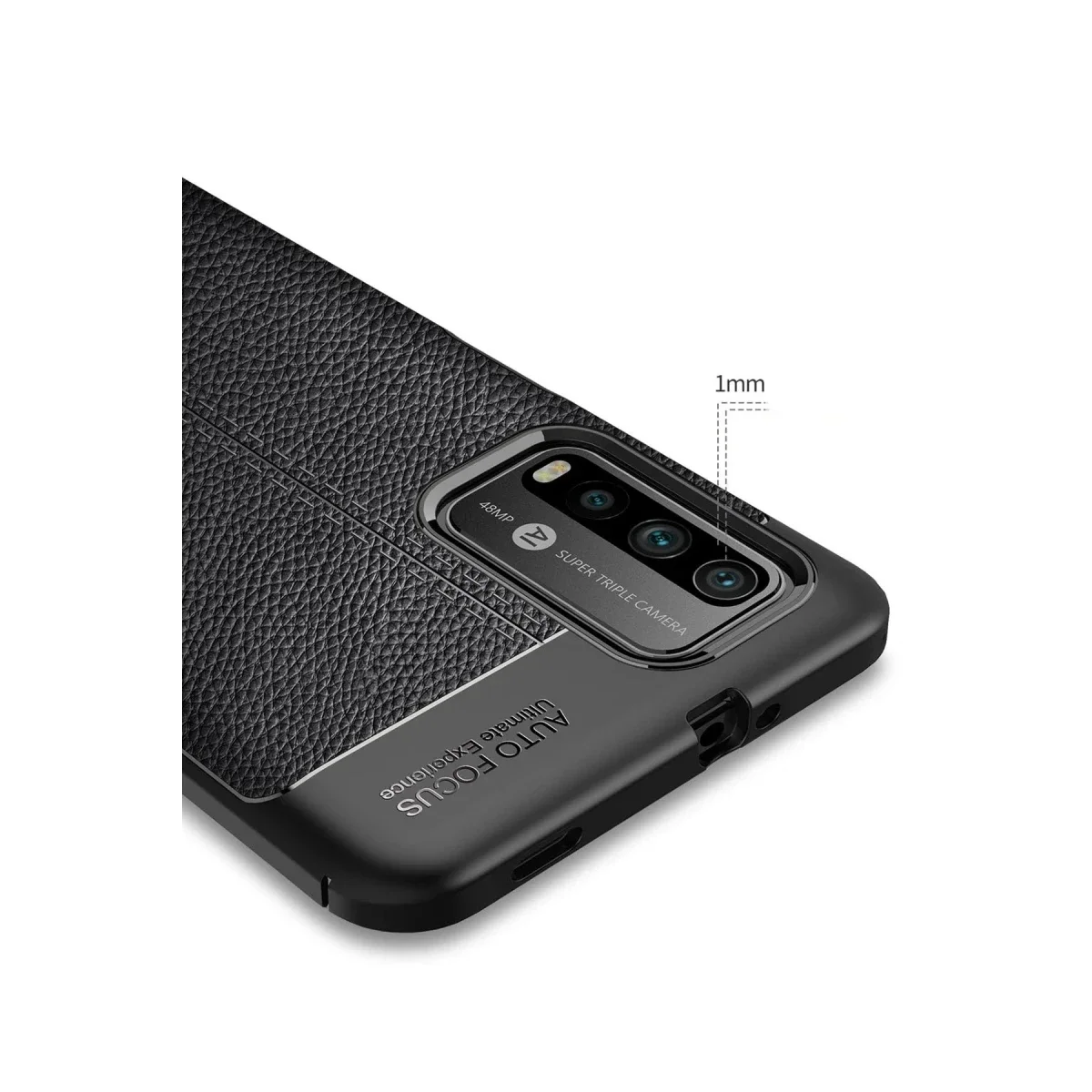 Xiaomi Redmi 9T Kılıf Auto Focus Kapak - Lacivert görsel 4