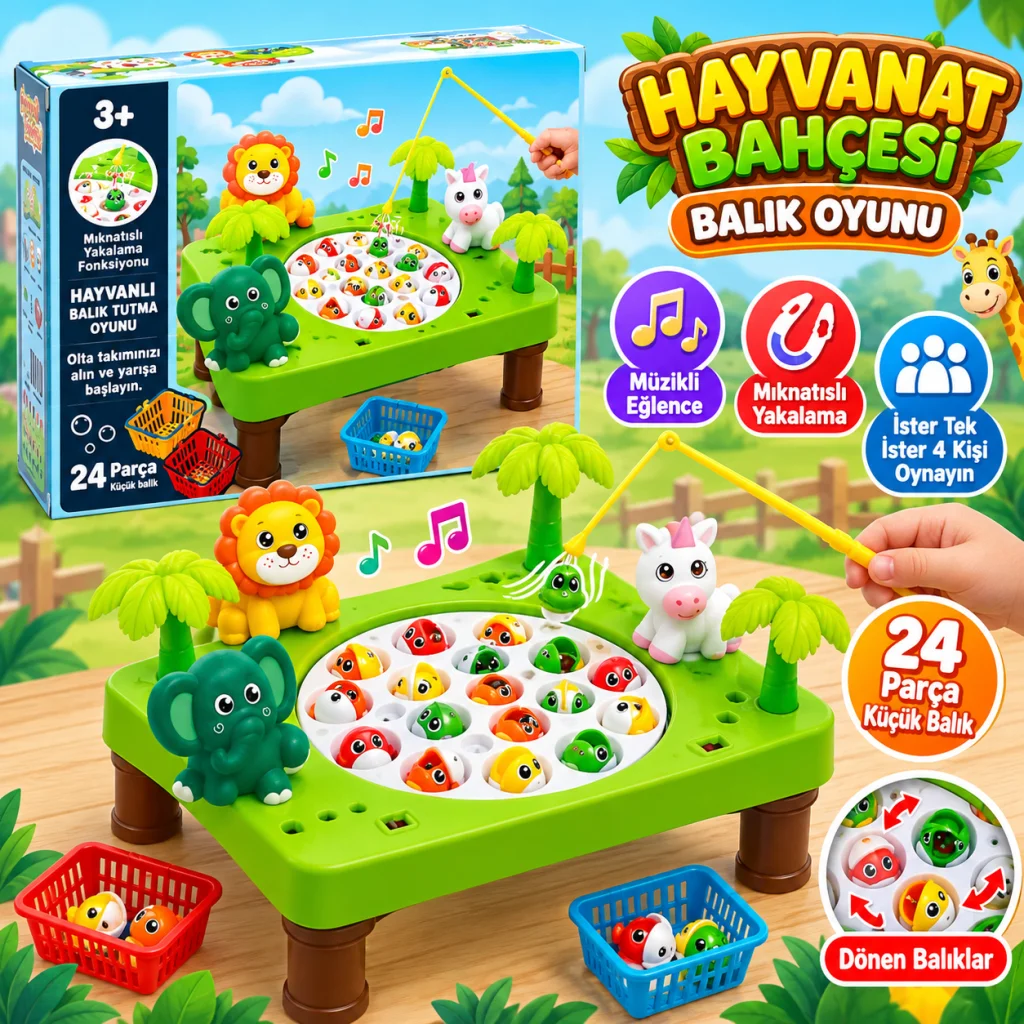 Hayvanat Bahçesi Balık Oyunu