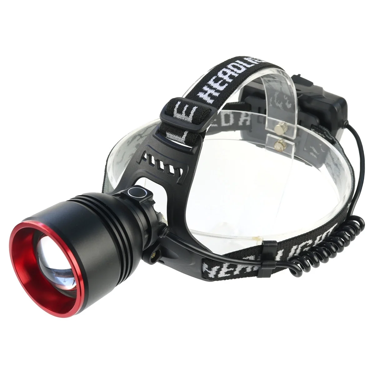 BD-10 1W TG + SMD LED Alüminyum Alaşımlı Zoomlu Type-C Şarjlı Kafa Feneri
