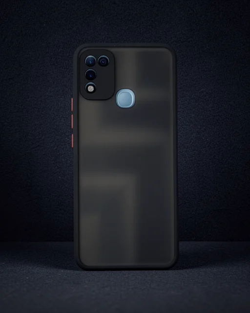İnfinix Hot 10 Play Kılıf Montreal Silikon Kapak - Siyah
