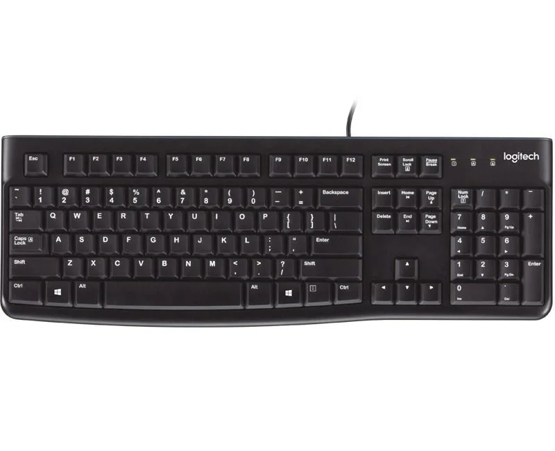 K120 Q Usb Kablolu Klavye Siyah 920-002505 görsel 2