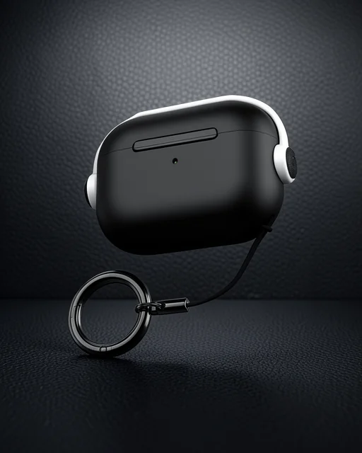 Apple Airpods 3 (3.nesil) Cool Kılıf - Siyah-beyaz